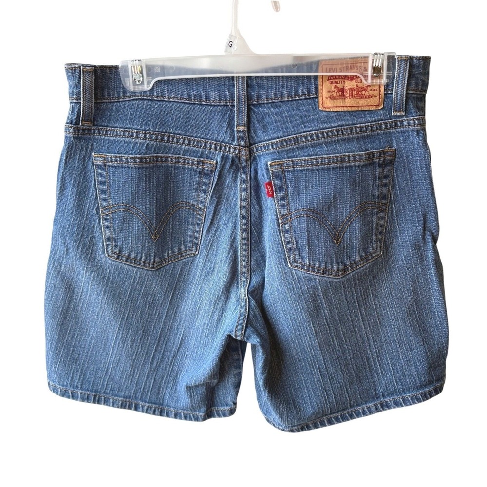 Y2K Levi's 550 Relaxed Denim Shorts Womens 32 Mom Style Vintage 100% Cotton
